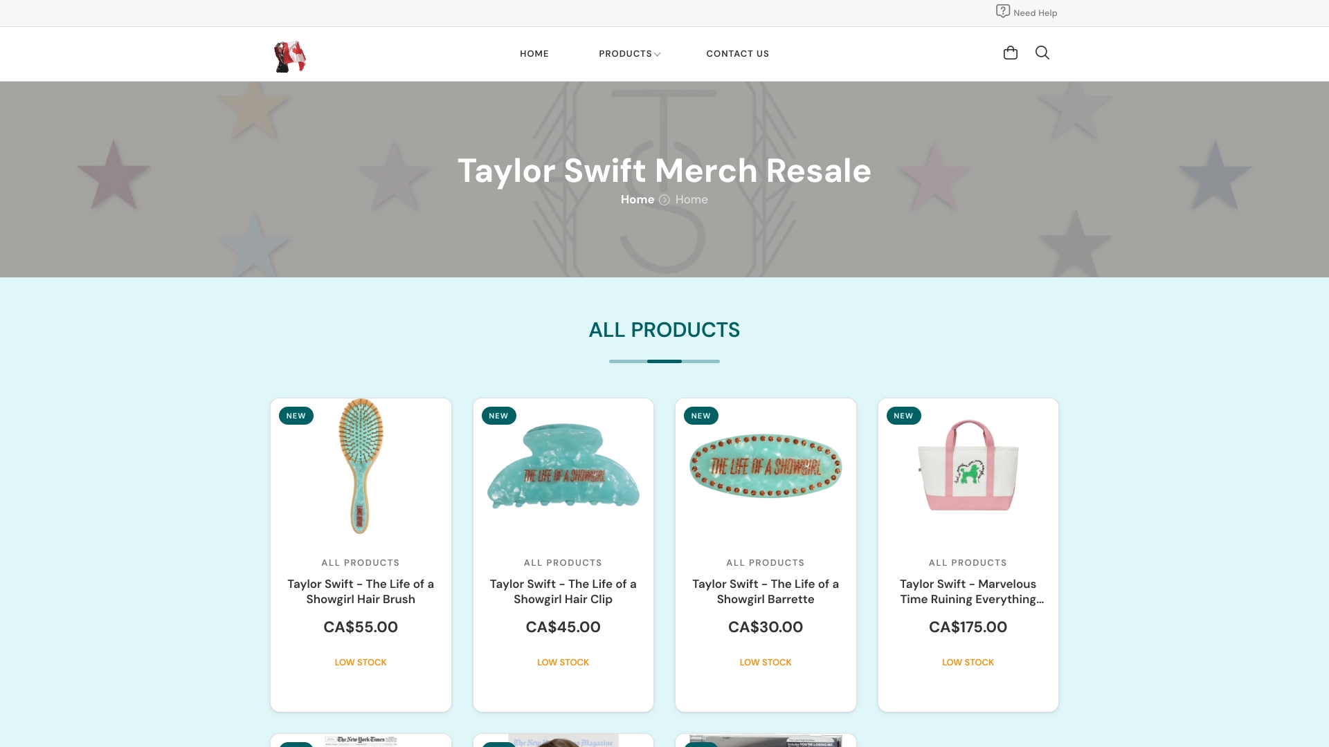 Taylor Swift Merch