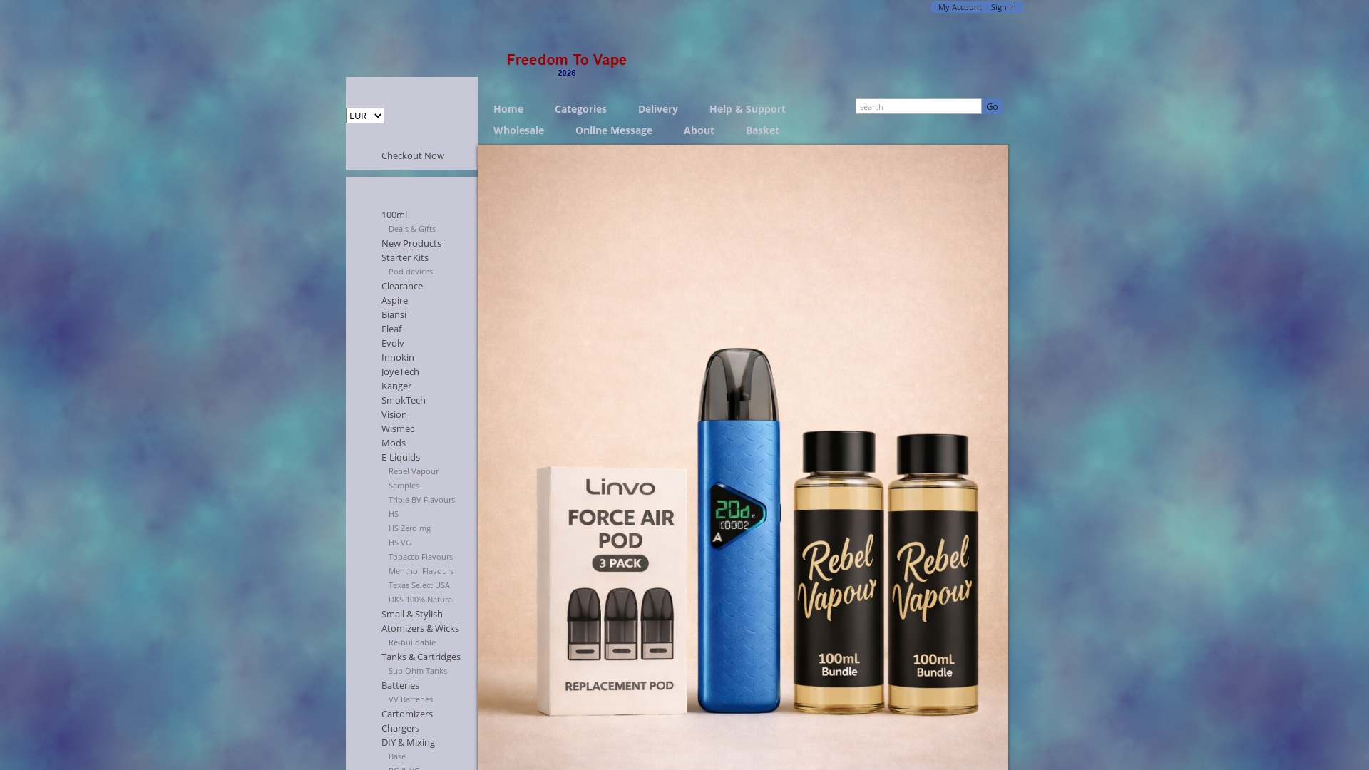 elfbar nachfüll pod läuft aus East Coast E Liquid Wholesale main image 1