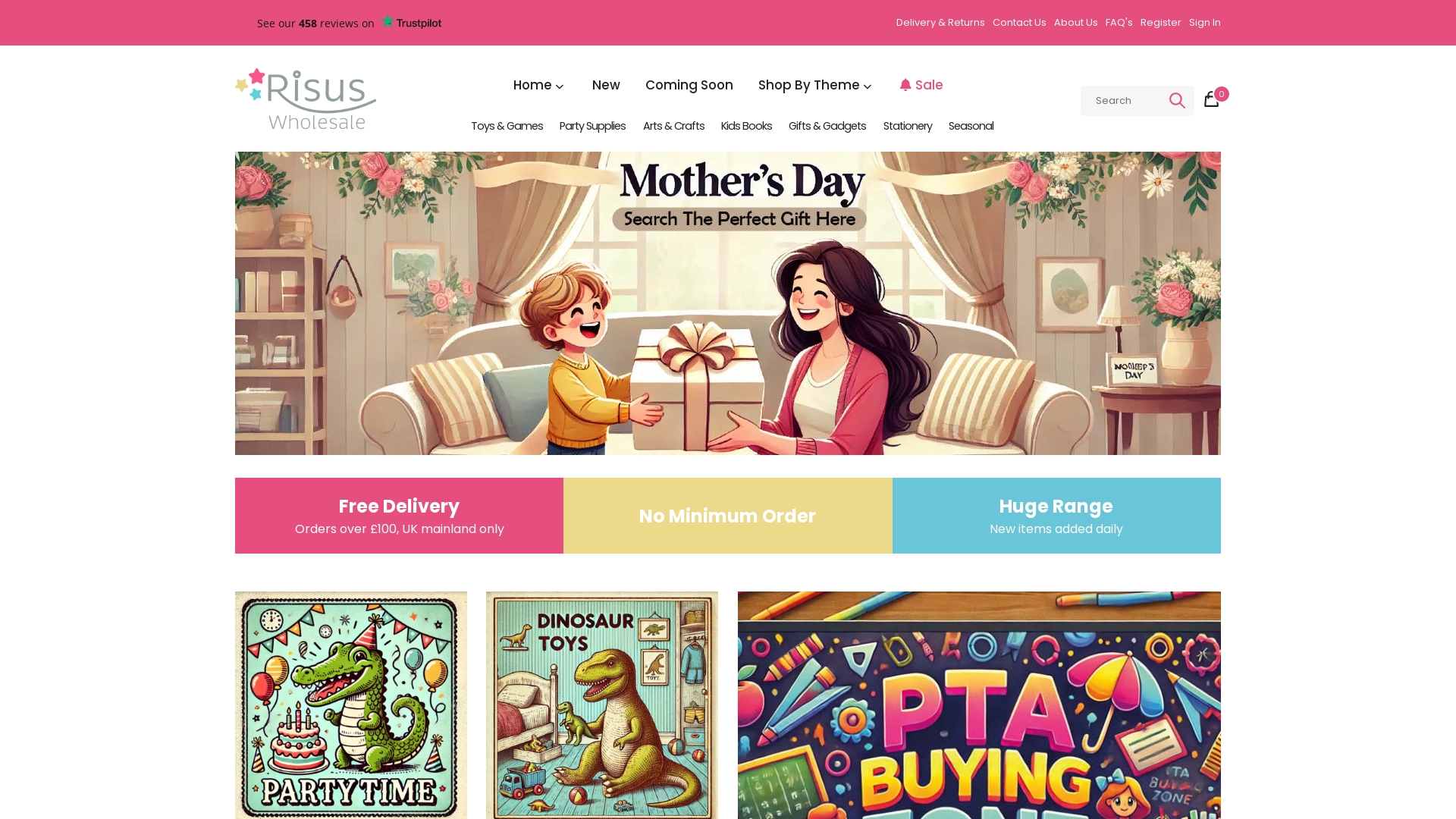 Picture of UK's Leading Supplier Of Wholesale Toys & Gifts