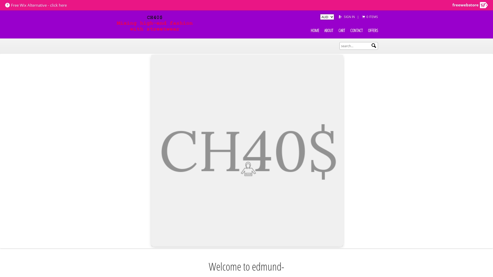 Welcome to CH40$