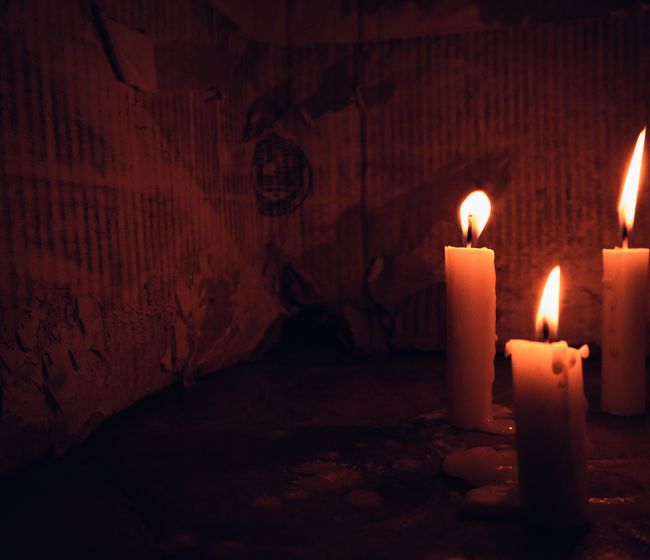 Spooky candles for the unhinged