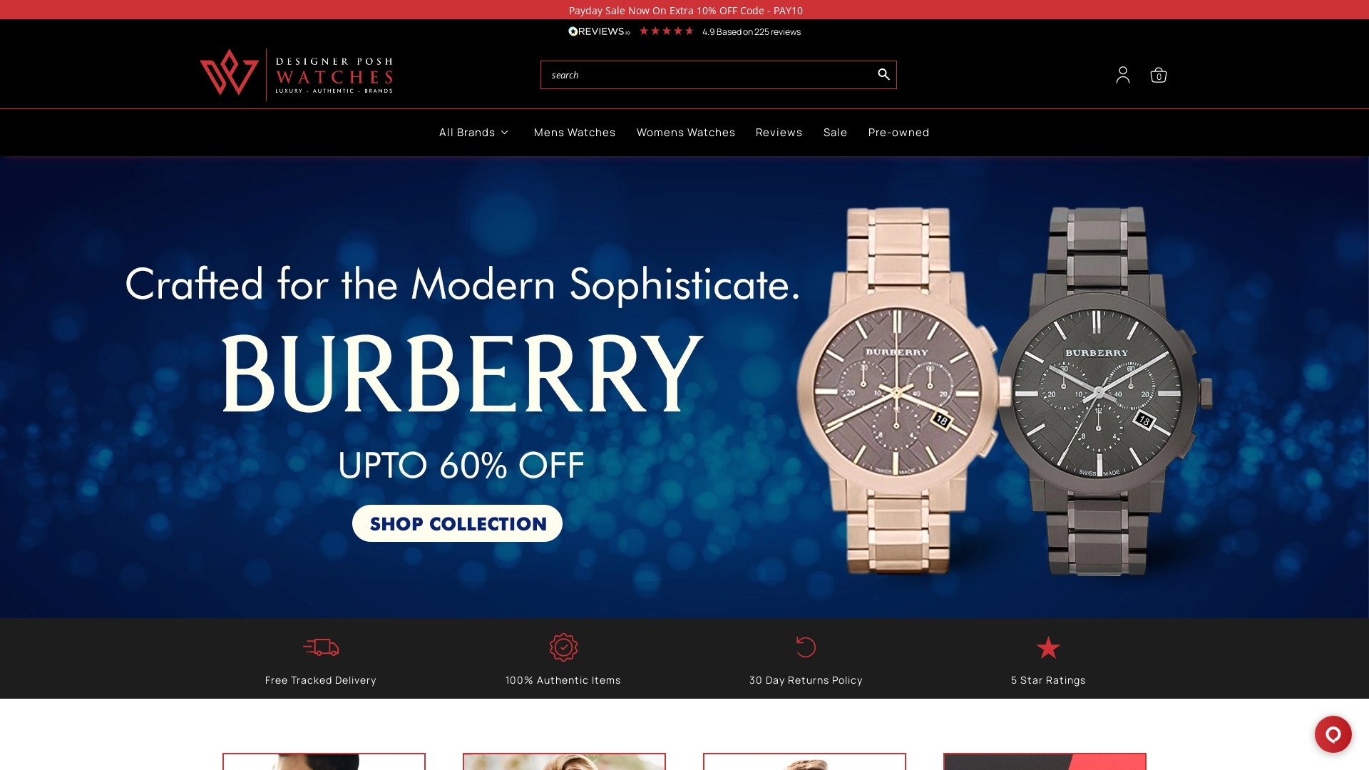 Luxury Designer Watches for Men and Women, Designer Watch Sale UK