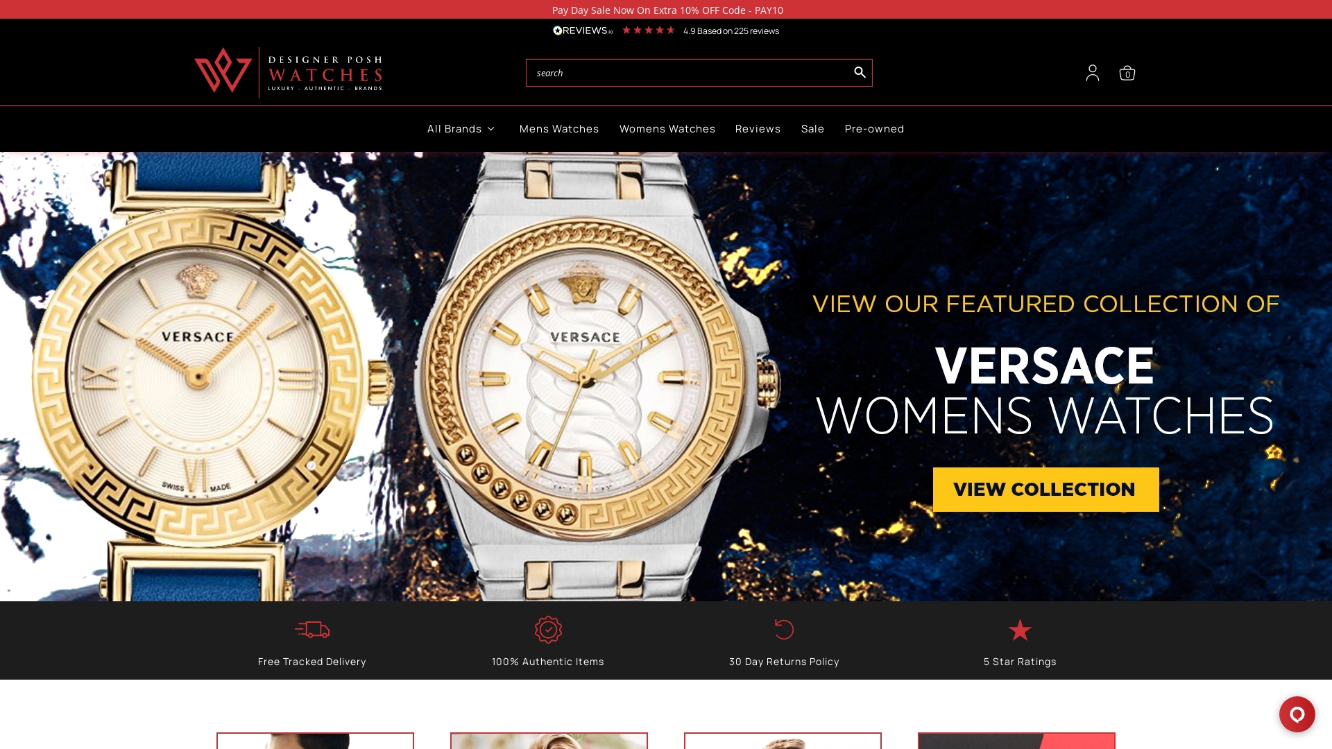 Luxury Designer Watches for Men and Women, Designer Watch Sale UK