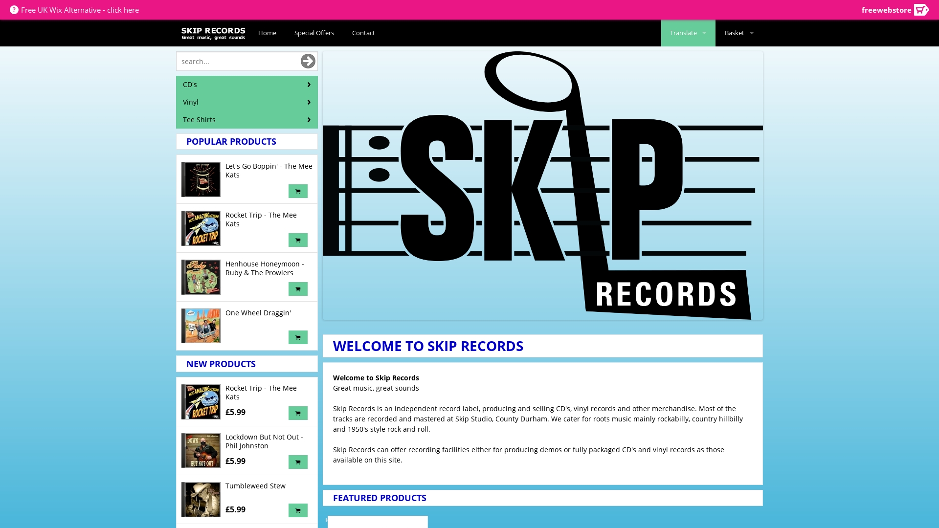 Home [www.skiprecords.co.uk]