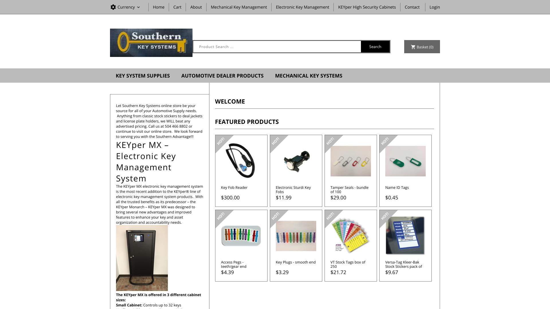 Home [www.southernkeysystemsonlinestore.com]